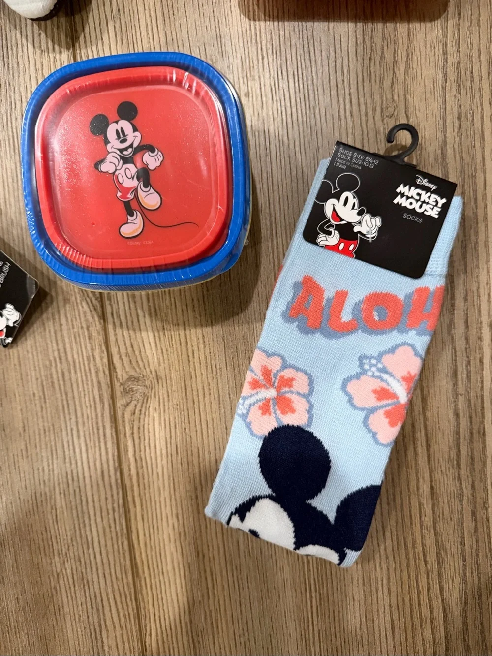 Disney Mickey Mouse Kitchen Set — Red, Yellow, Gray, Blue